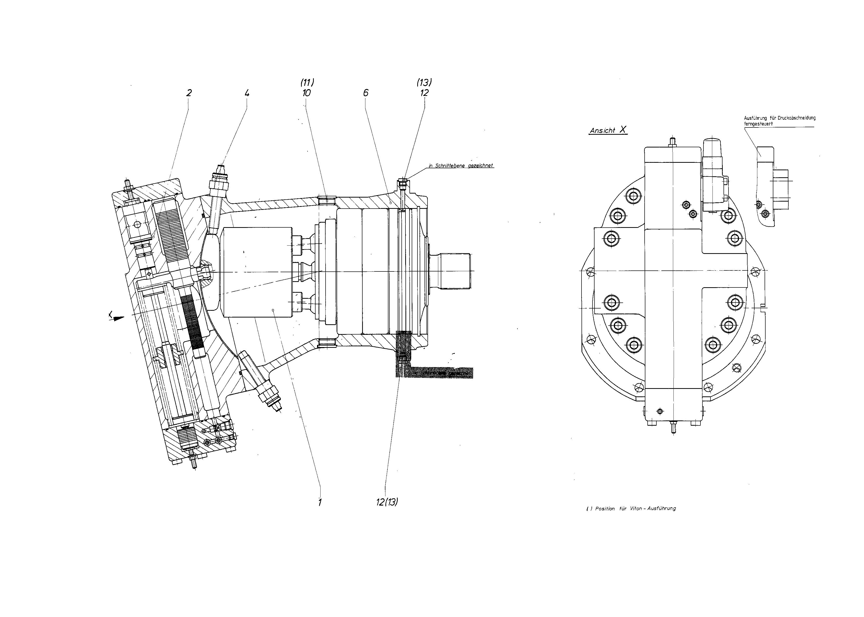 AA7V1000HD — Rysunek