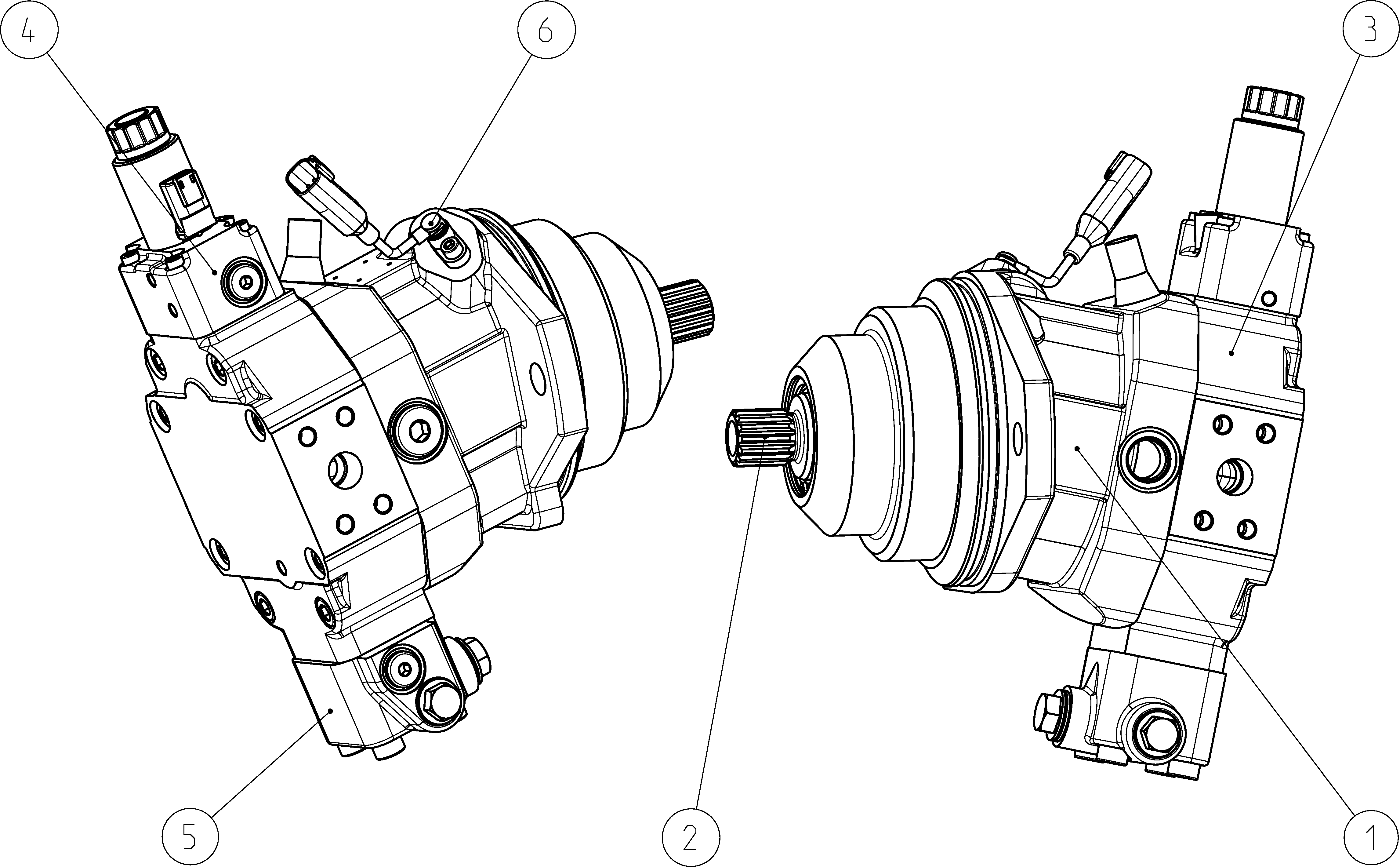 A6VE055EP600P000C/65MWV0P2Z62DV-0 — Rysunek