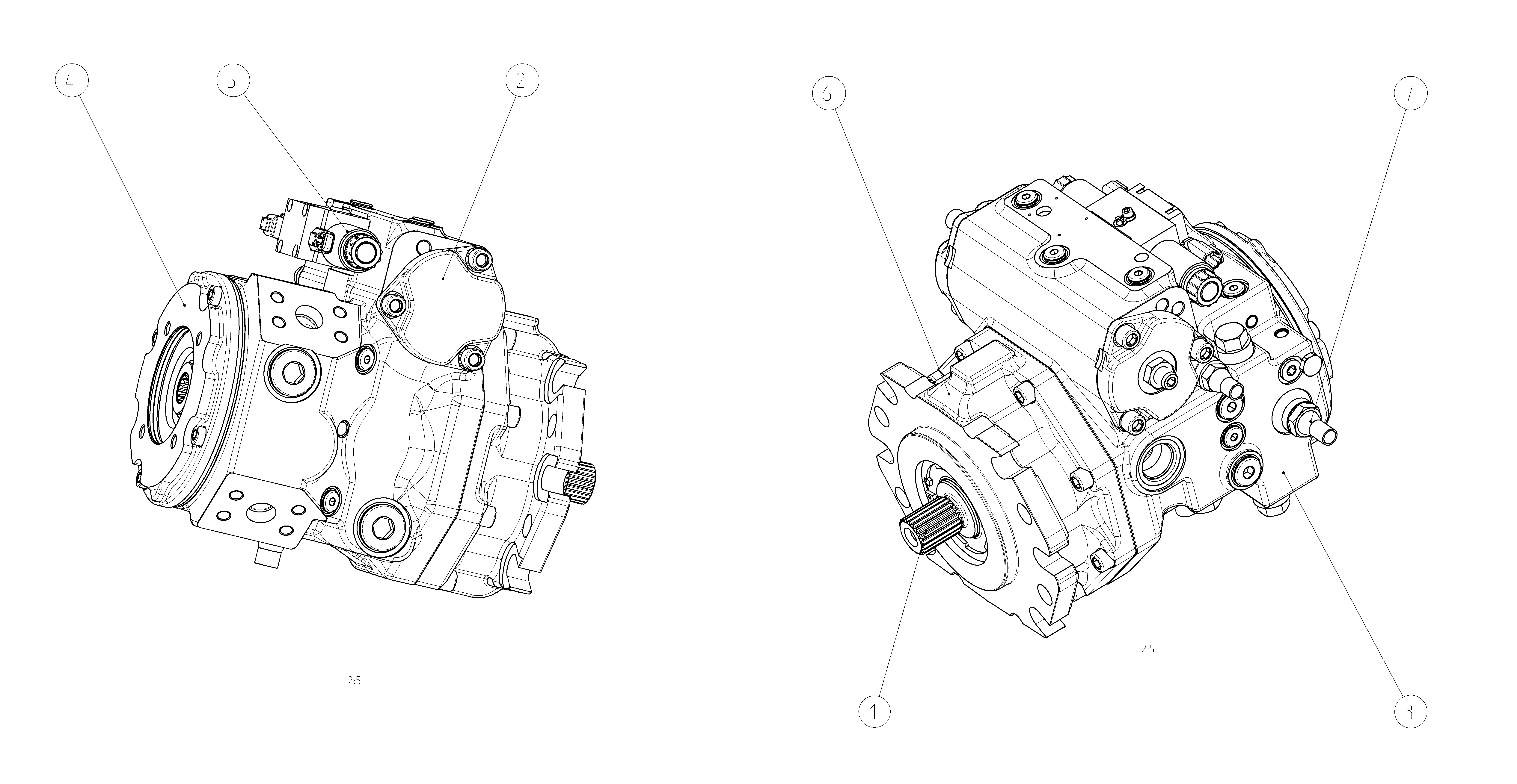 A4VG110EP1DP001/40MRND6V81FB4S5AS00-0 — Rysunek