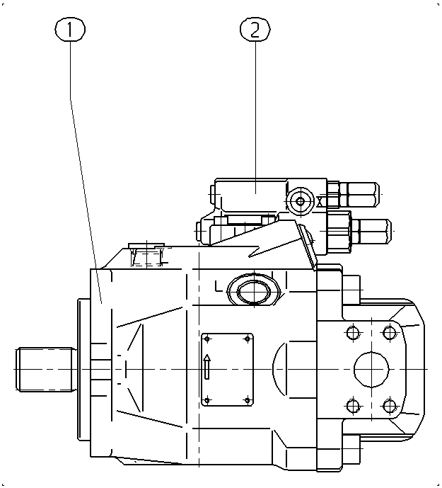 AA10VO60DFR/52L-PSC62N00-SO547 — Rysunek