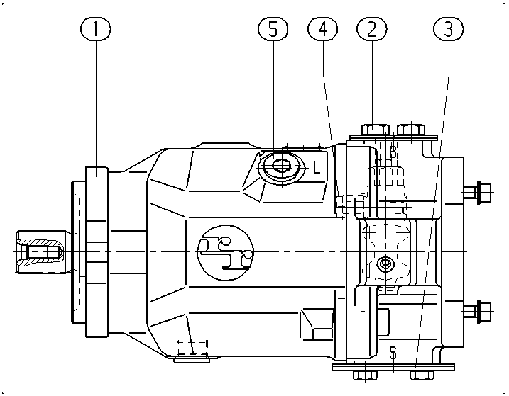 AL A10V O100 DRG /31L-PSC12K01 -SO679 — Rysunek