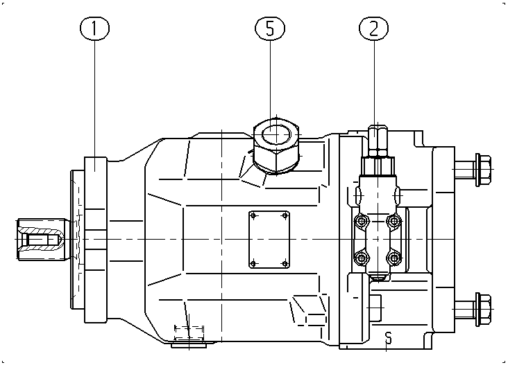 AL A10V O100 DR1 /31R-PSC12K07 -SO275 — Rysunek