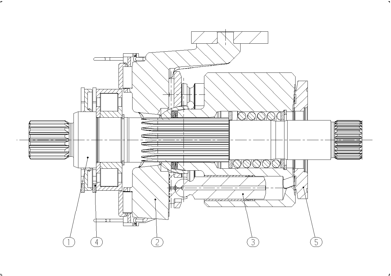 MECHANIZM NAPĘDOWY — Rysunek