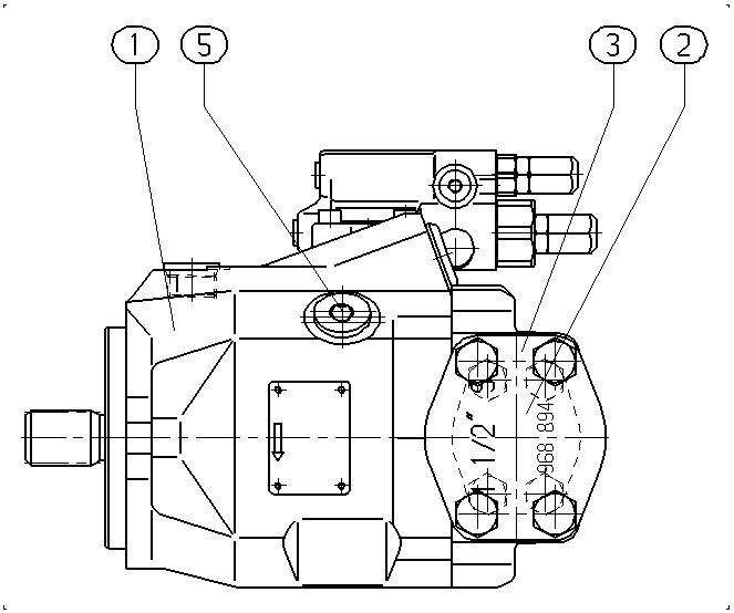 AL A10V O 45 DR /52R-VSC62N00 — Rysunek