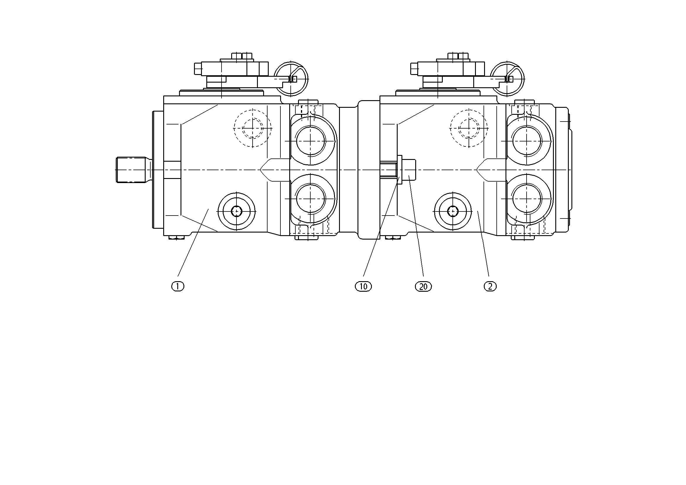 A11VG19MD+A11VG19MD**G* — Rysunek