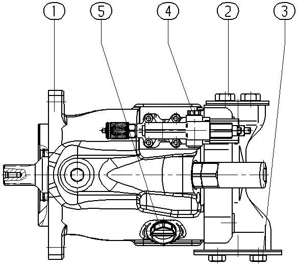 AL A10V O 63LA8DS/53R-VSC12N00 -S2360 — Rysunek