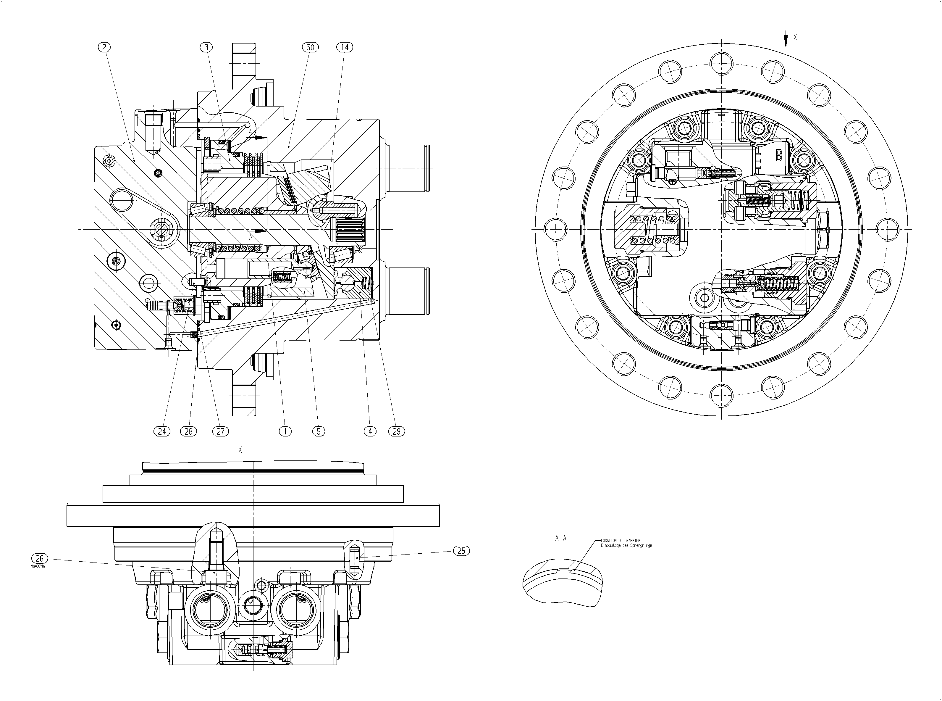 A10VT45HZ/10W225-NN31B010 — Rysunek