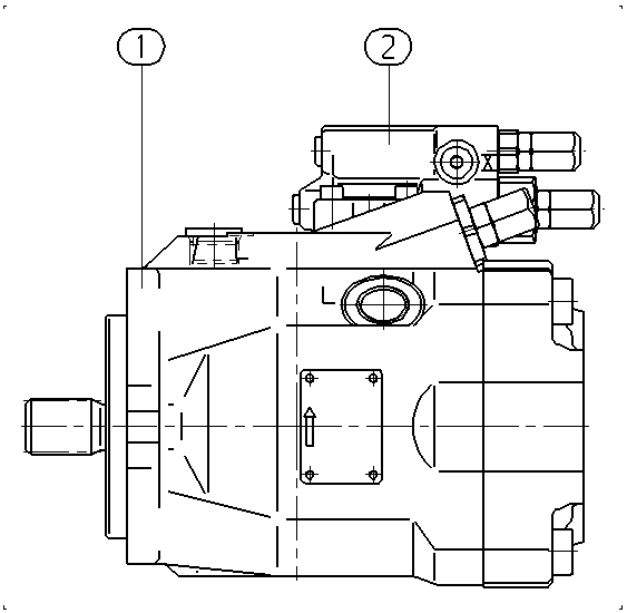 AA10VO60DFR1/52L-PUC11N00-S1137 — Rysunek