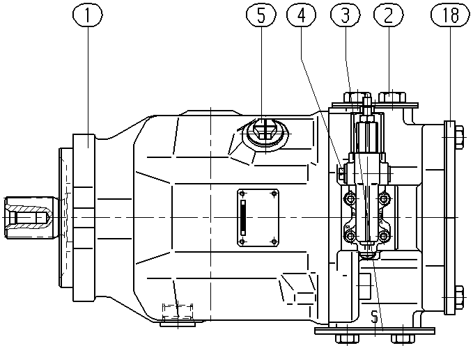 AP A10V O110 DFR1/31R-VSC12K68 -S2243 — Rysunek