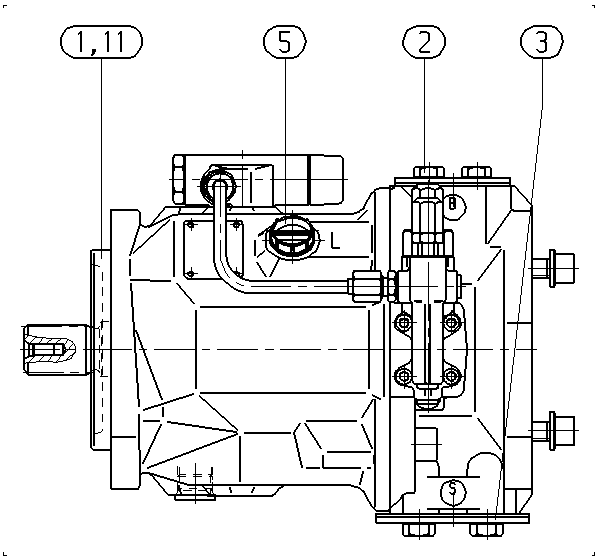 ALA10VO74DFLR/31R-PSC12K68-S1567 — Rysunek
