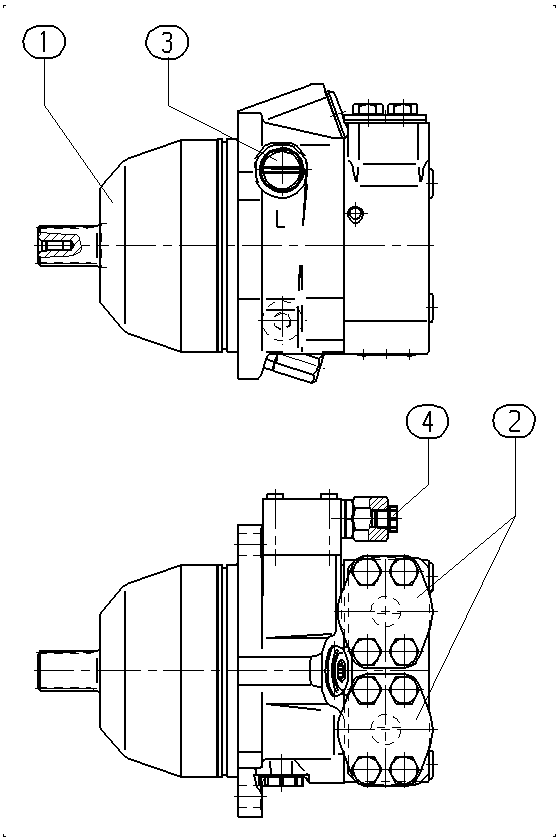 AL A10V E 45 HZ /52W1-VRF60N000 — Rysunek