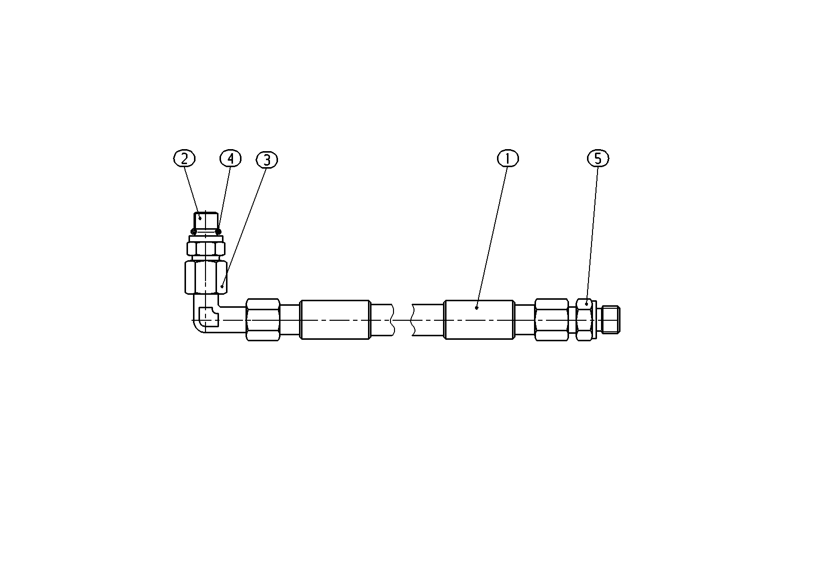 PRZEWÓD HYDRAULICZNY — Rysunek