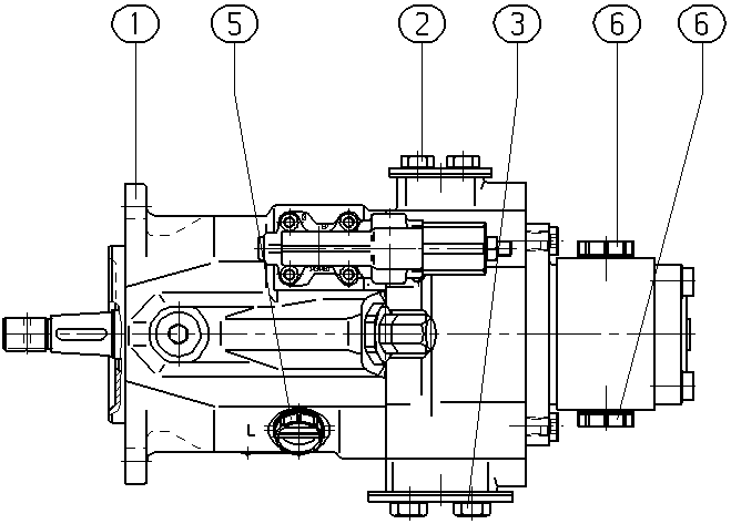 AL A10V O 45 DR1 /52R-VCC62H00 -S2059 — Rysunek