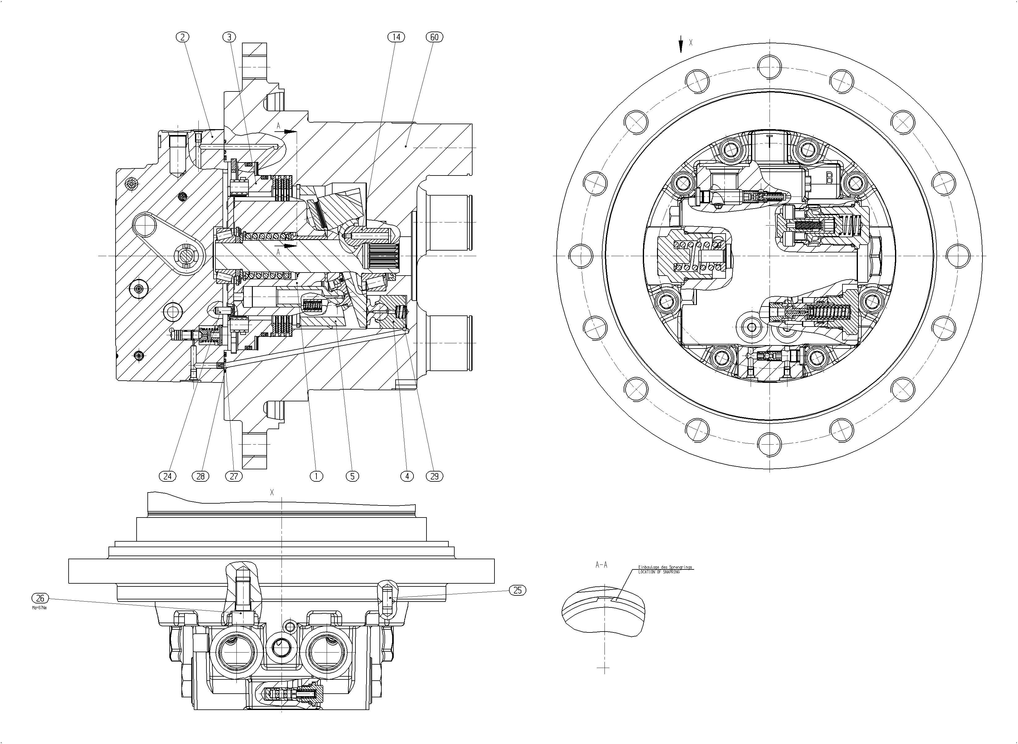 A10VT45HZ/10W225-NN31B010 — Rysunek