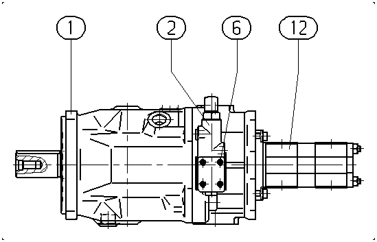 AA10VSO140DRG/31R-PPB12G83 — Rysunek