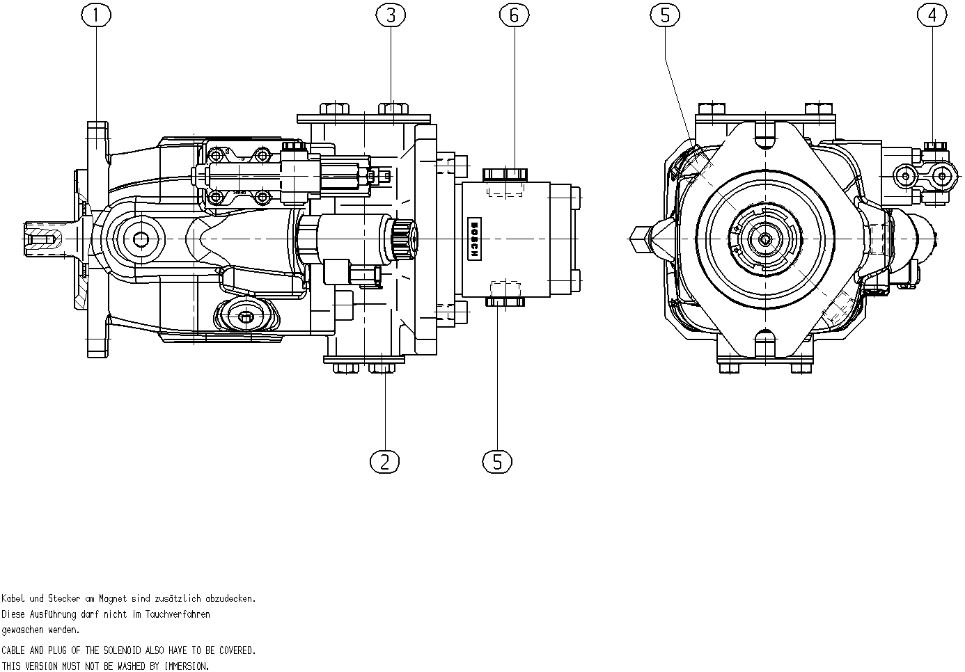 AL A10V O 63EK1DS/53L-VSD12H00 ES2687 — Rysunek