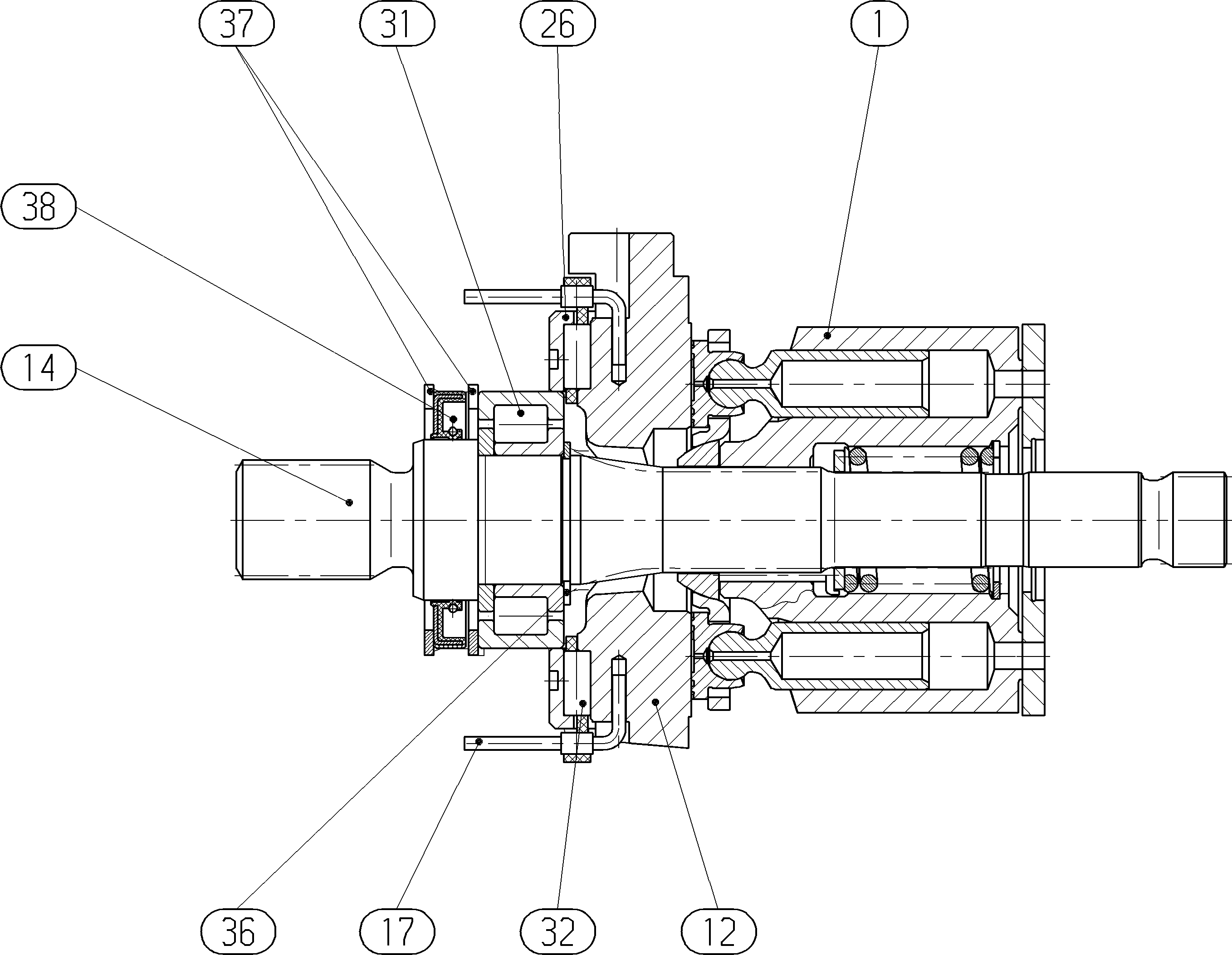 MECHANIZM NAPĘDOWY — Rysunek