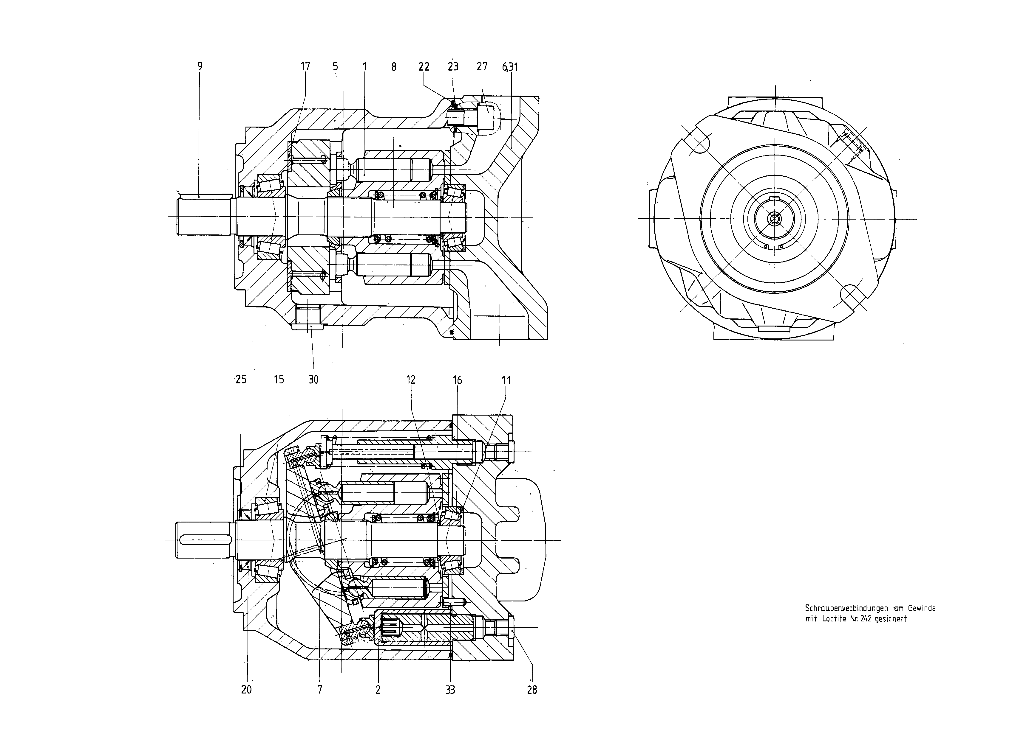 G AA10VSO 71 OV /30R-PKC62N00 -SO 89 — Rysunek