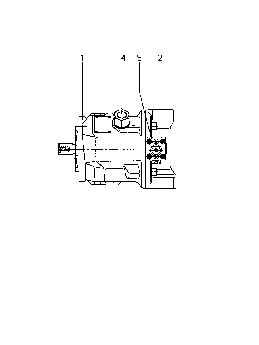 A A10V O 45 DG /31R-PSC12N00 — Rysunek