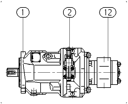 A A10VSO 28 DR /31R-PPA12O50 — Rysunek