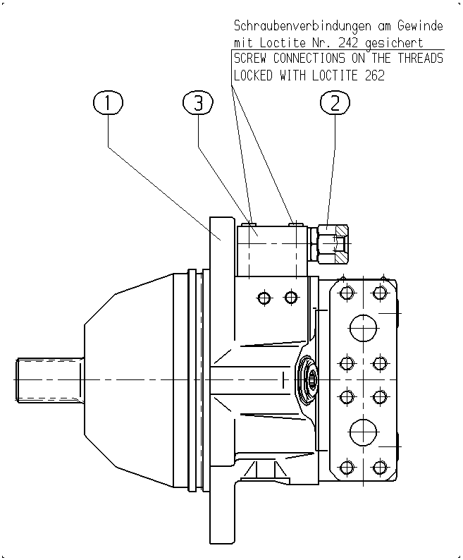 AA10VE63HZ/52W1-VRF60N000 — Rysunek
