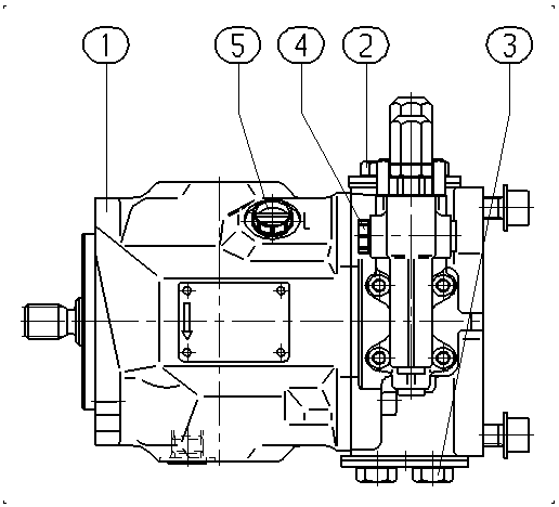AL A10VSO 18 DFR1/31R-VUC12K01 -SO705 — Rysunek