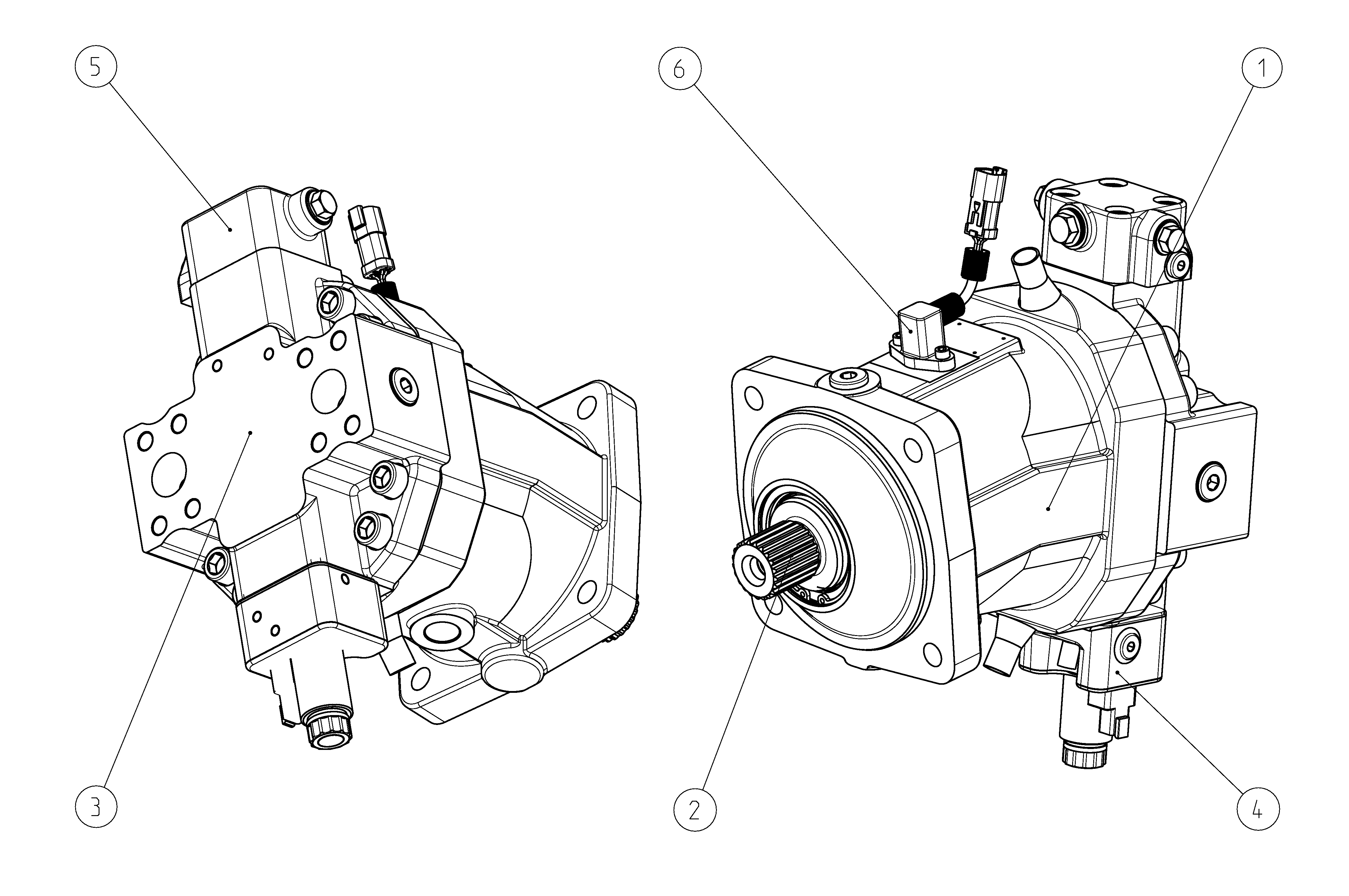 A6VM140EP2/63W-VZB017HPA — Rysunek