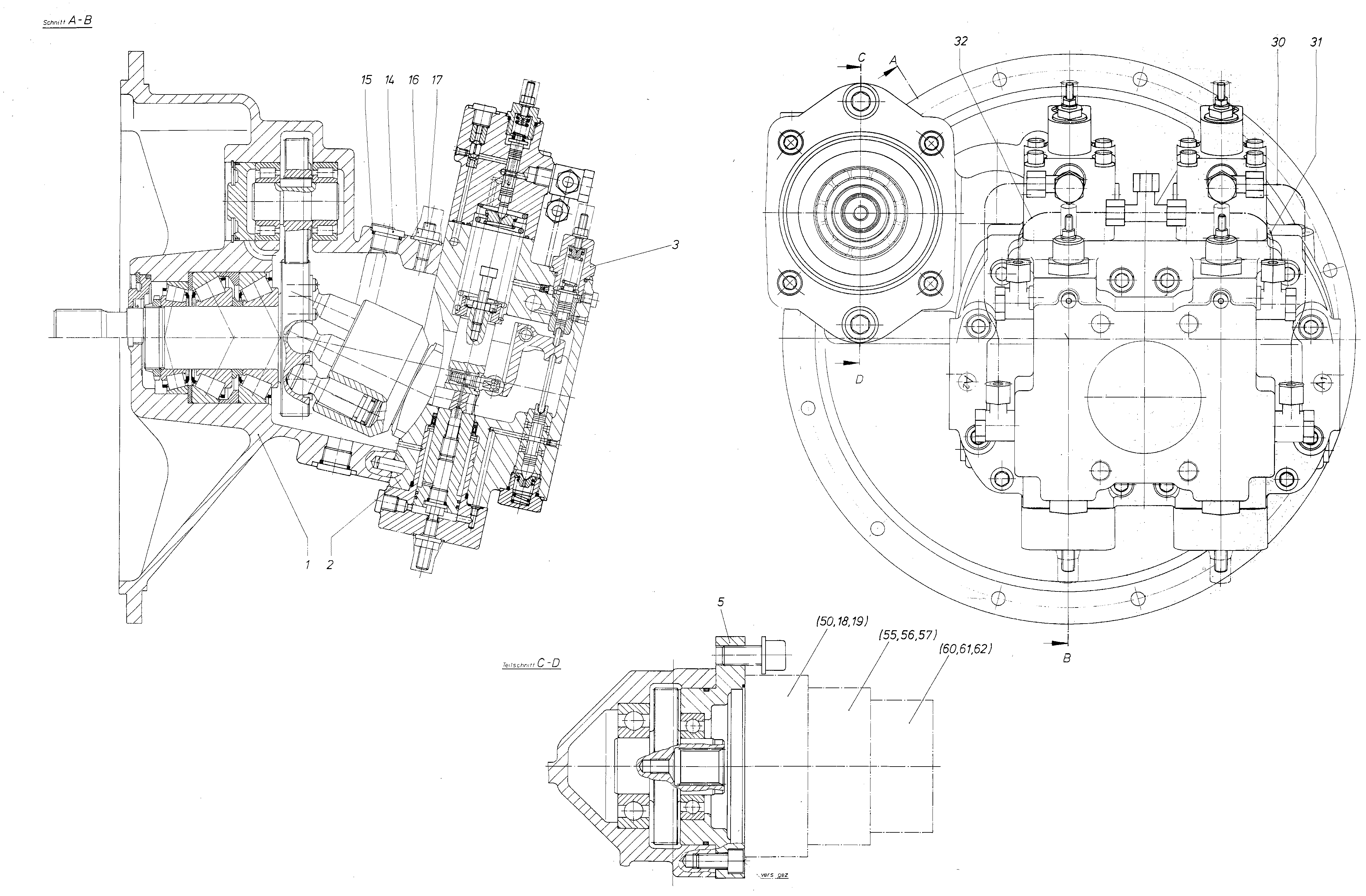 A8VO80LR3H2/60R1-PZG05K14 — Rysunek