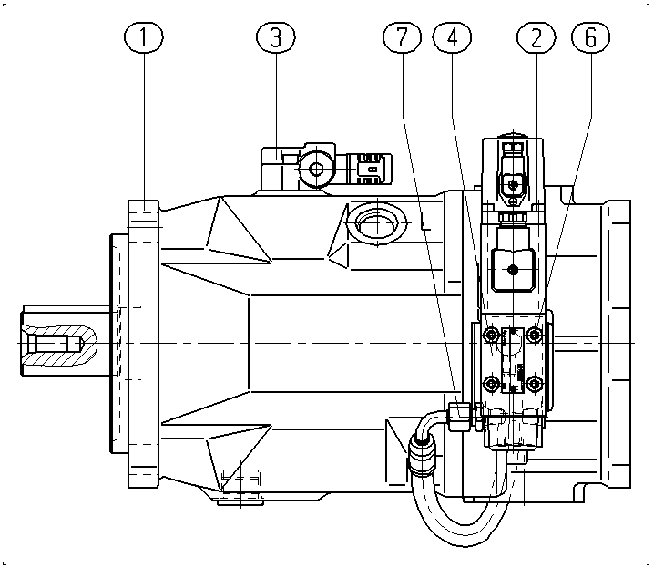 AAA10VSO140DFE1/31R-PKD62K07-SO479 — Rysunek
