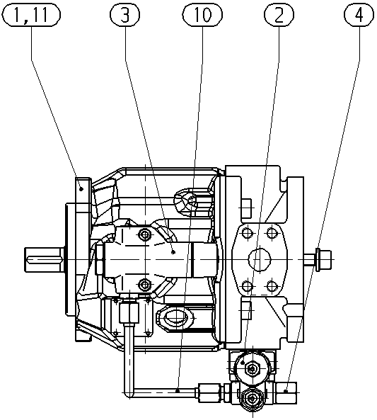 A A10VSO 28 DFLR/31R-VPA12K25 — Rysunek