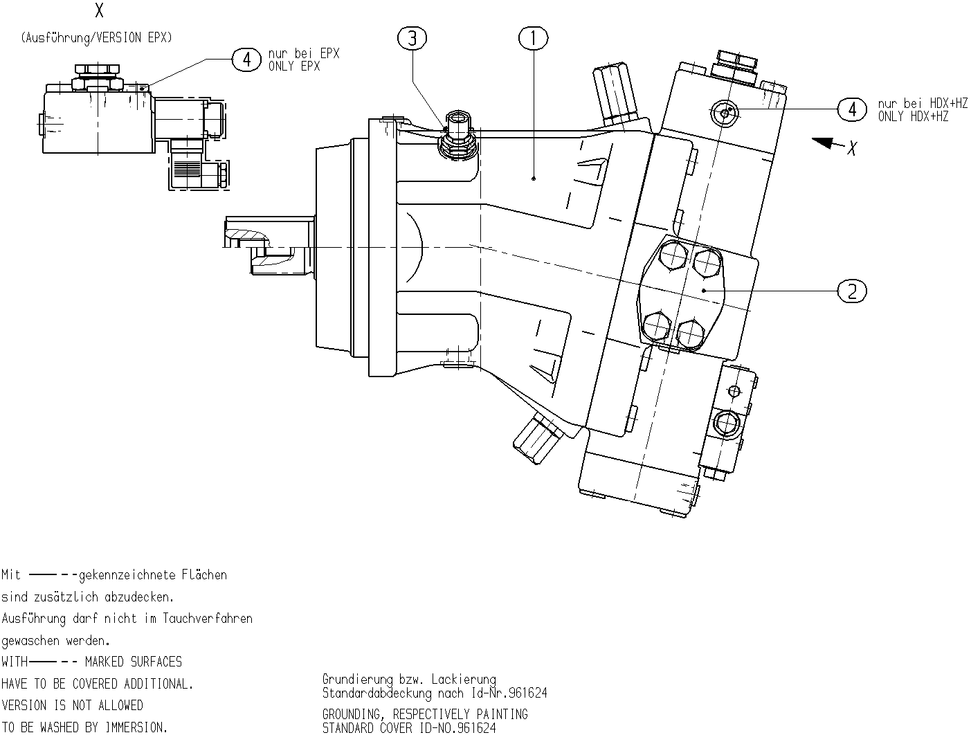 AL A6V M 500 HA2 /63W2-VZH027D B-SO198 — Rysunek