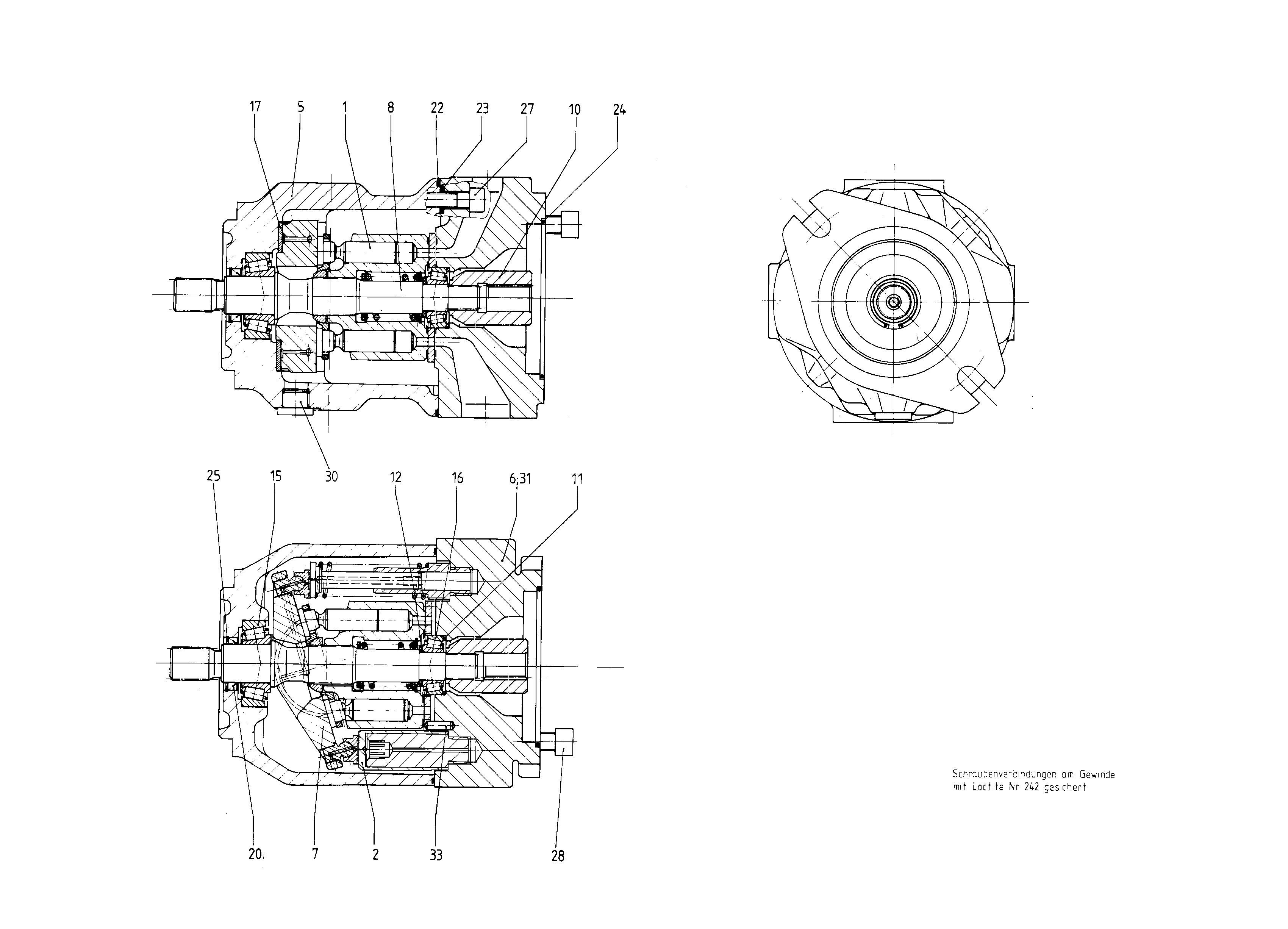G A10V O 28 OV /31R-PSC12K01 -SO 13 — Rysunek