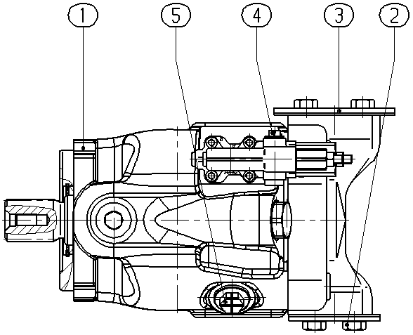 AL A10V O 63 DRF /53L-VSD12N00 — Rysunek