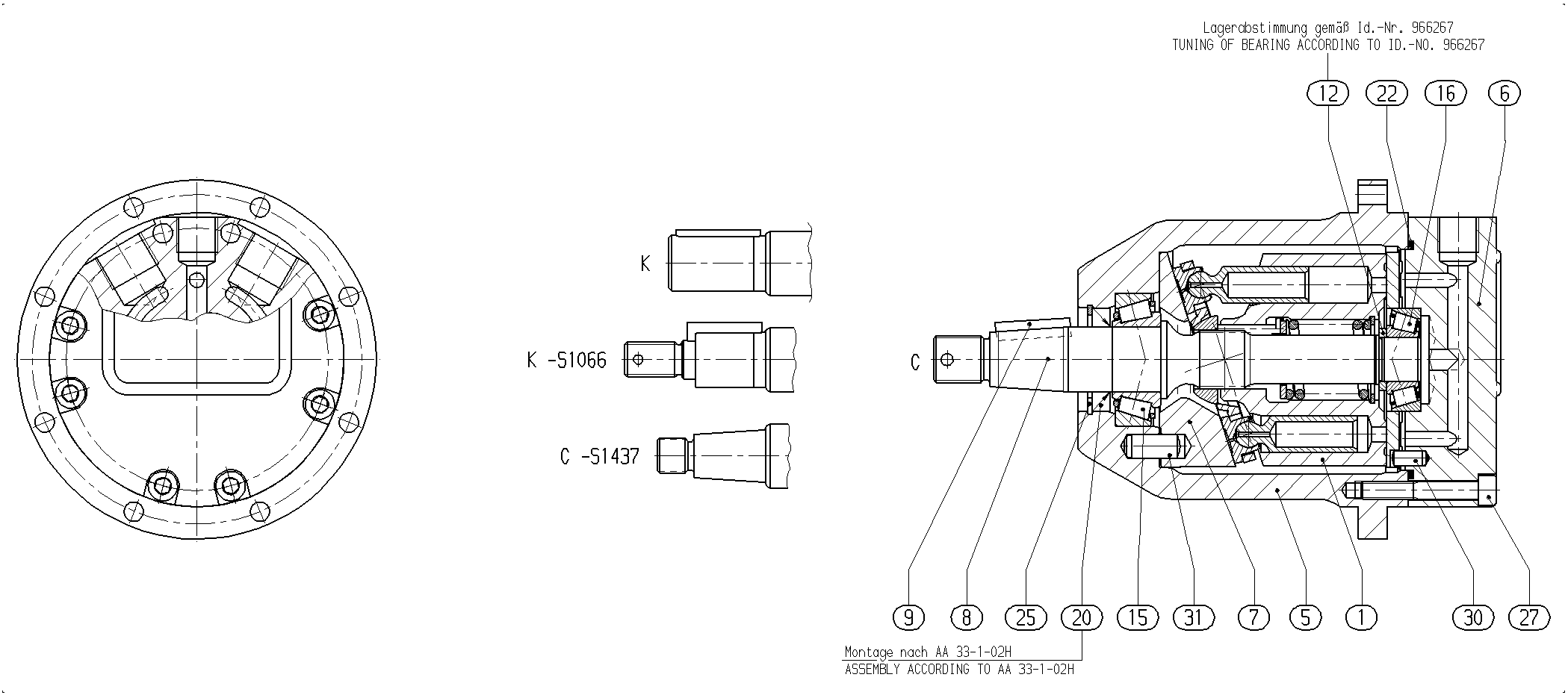 AL A10F E 11 /52W-VKH16N000 -S1066 — Rysunek