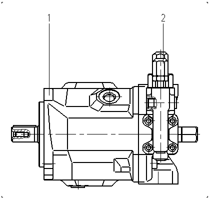A A10VSO 18 DFR1/31R-VKC62N00 — Rysunek
