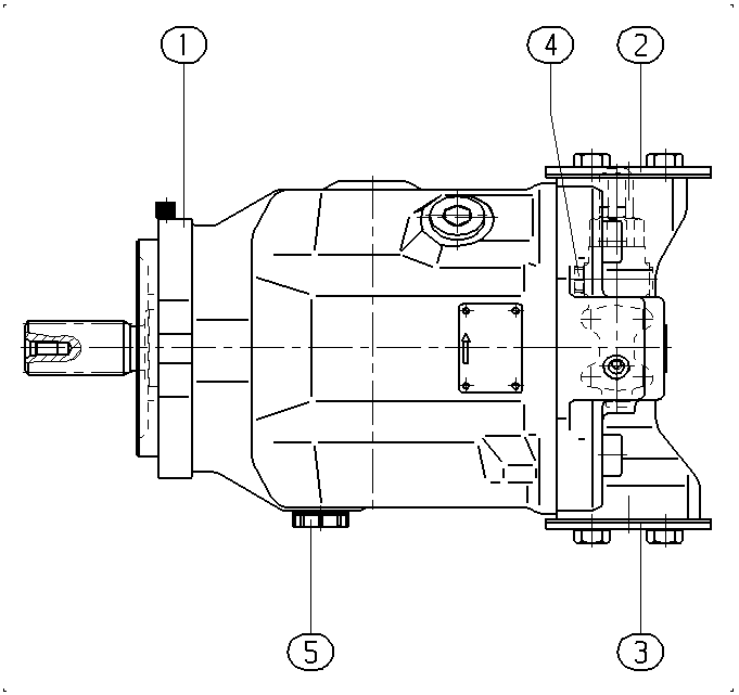AP A10V O110 DFR /31L-VUC92N00 -S1570 — Rysunek