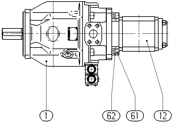 AA10VSO140DFR1/31R-VPB12X70 — Rysunek