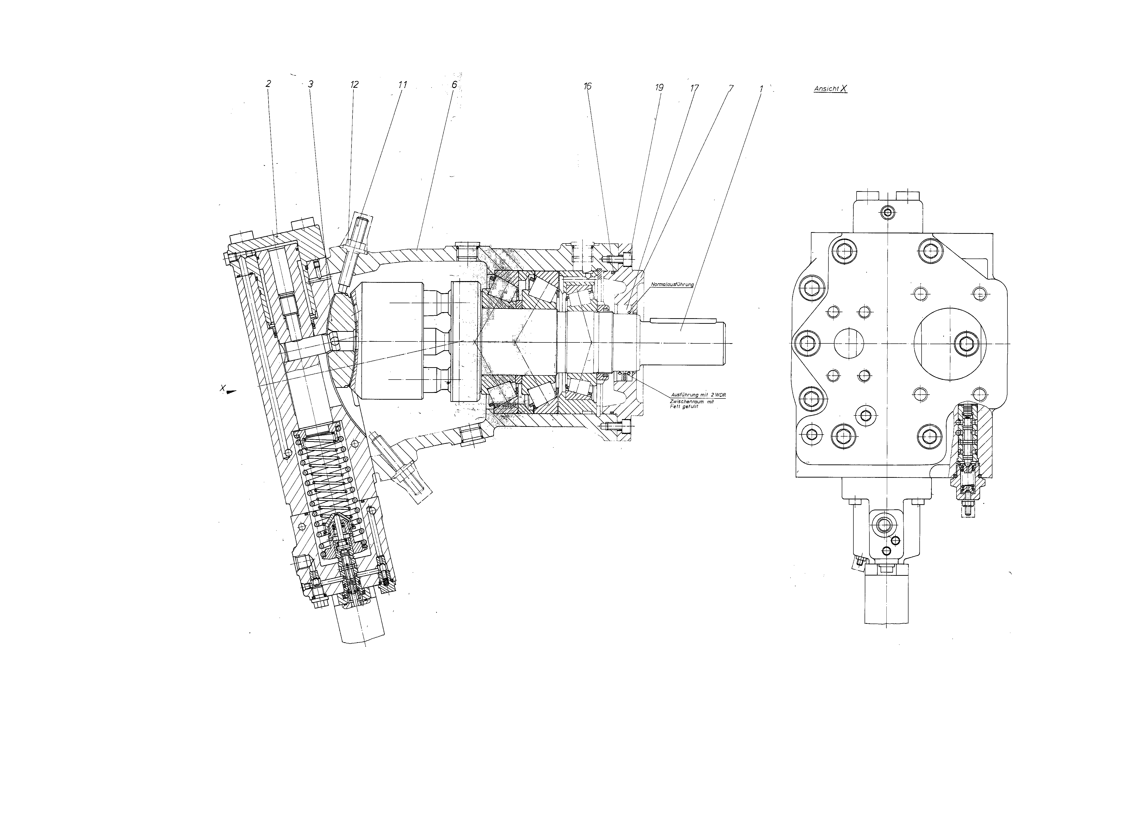 V-PUMPEAA7VTO160EPD/60R-PPD51*G* — Rysunek