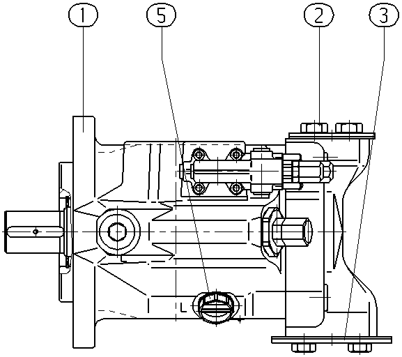 AL A10V O 85 DR /52R-VKC62N00 -SO97 — Rysunek