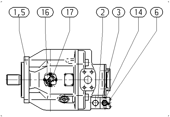 AHA10VO140DFR1/31R-VSD12K00-S2011 — Rysunek