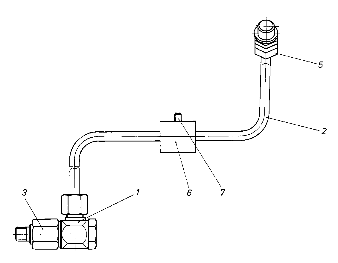 PRZEWÓD HYDRAULICZNY — Rysunek