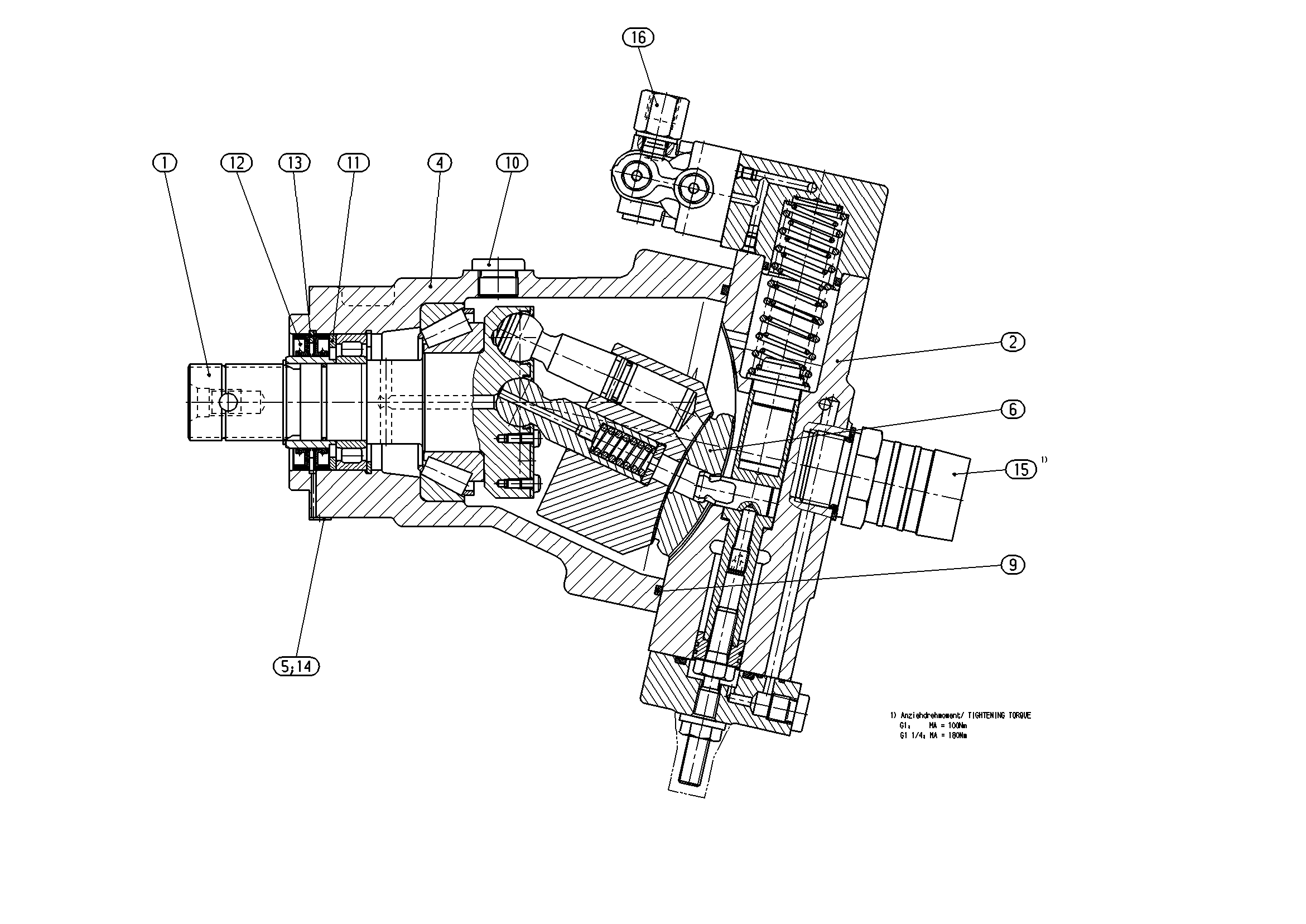 KVA7VO107DRS/63L-MEK64-S — Rysunek