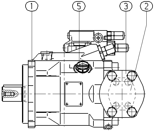 AL A10V O 60 DR /52R-VKD62N00 -SO 97 — Rysunek
