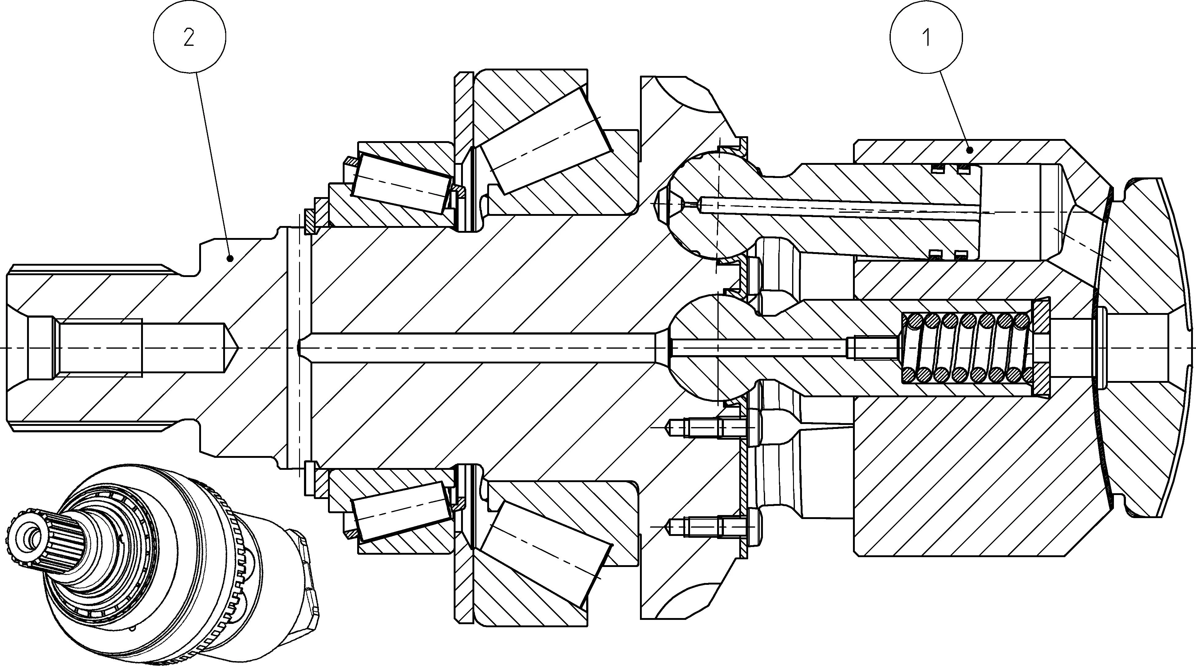 MECHANIZM NAPĘDOWY — Rysunek
