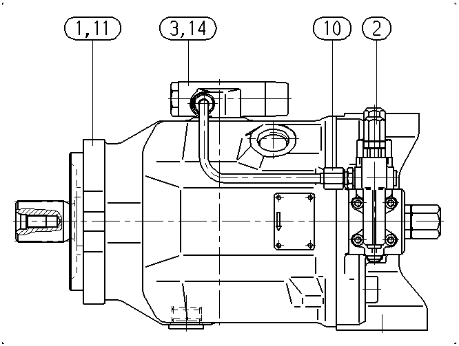 AAA10VSO100DFLR/31R-PSC62N00-SO160 — Rysunek