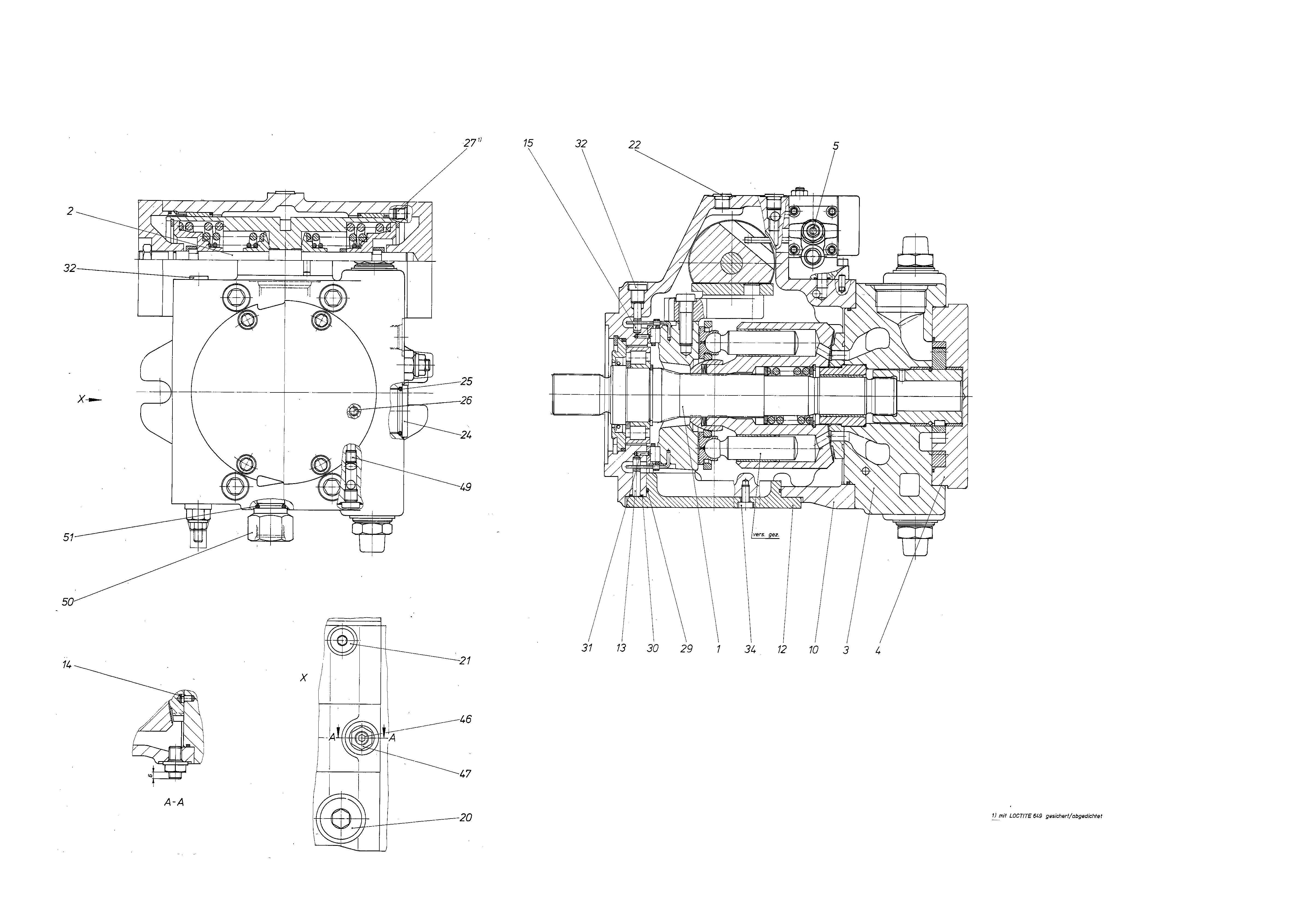 AA4VG125HDD1/31R-PSF60F001D — Rysunek