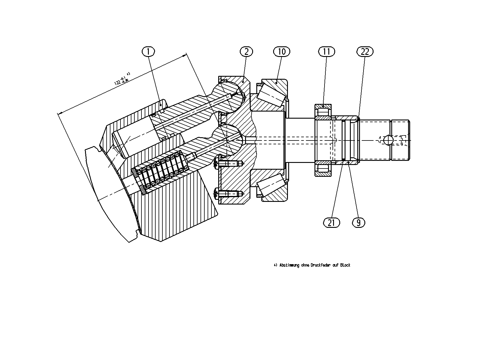 MECHANIZM NAPĘDOWY — Rysunek