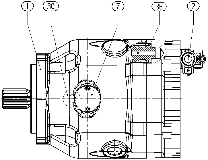 AA10VO180ED72/32L-VSD11N00P — Rysunek