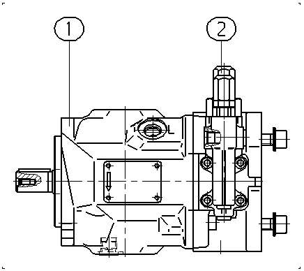 AE A10VSO 18 DRG /31R-VKC62K01 — Rysunek