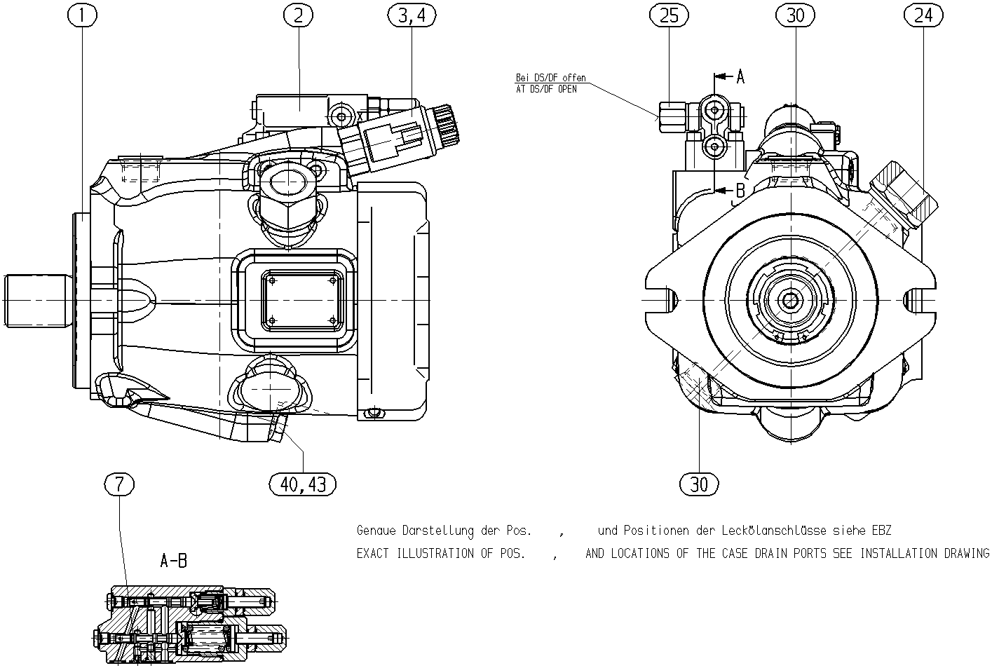 AA10VO85EK2DS/53R-VUC11N00P-S1973 — Rysunek